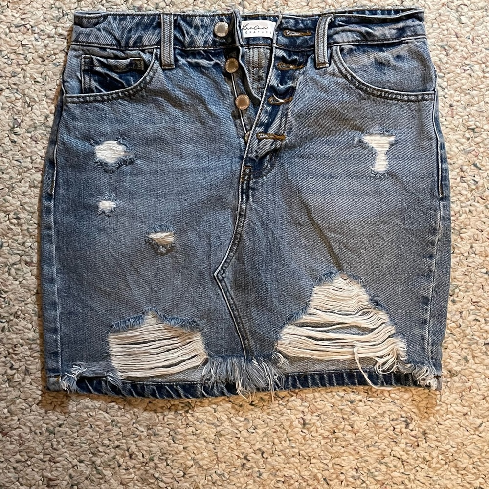 KanCan jean skirt